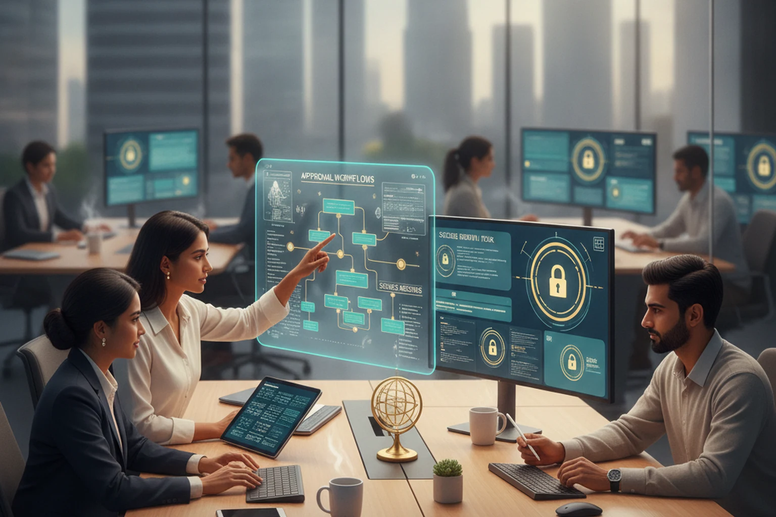Research Brief: Overseas Virtual Assistant Operations Access Governance editorial illustration