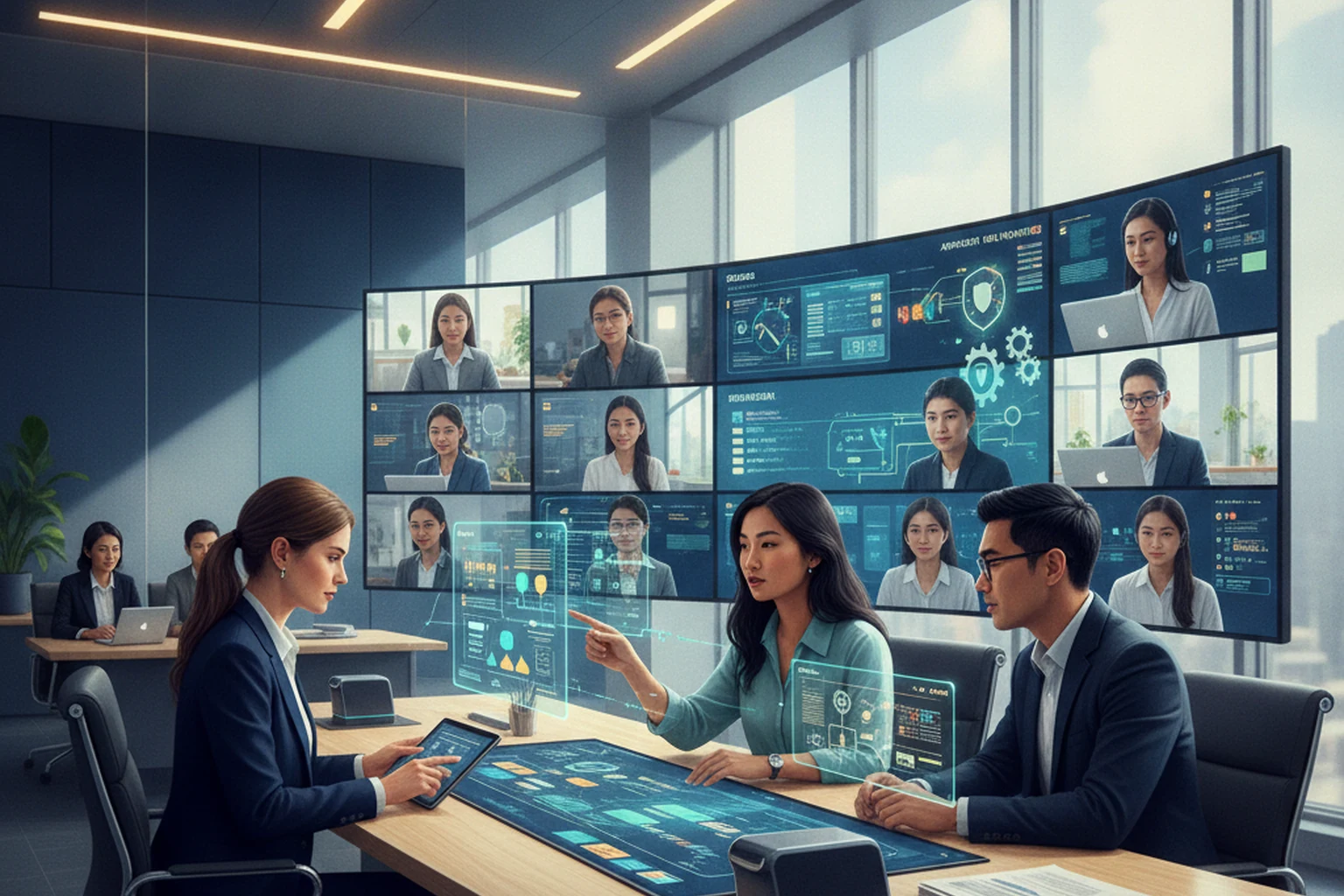Overseas Virtual Assistant Operations: Exception Queue Triage editorial illustration