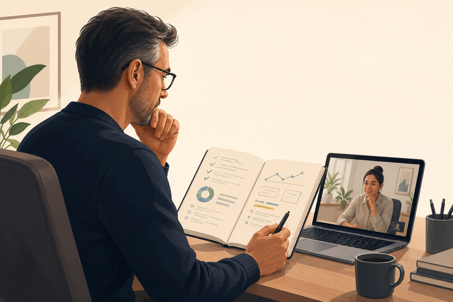 How to plan a cross-time-zone review window with a Philippines virtual assistant editorial illustration