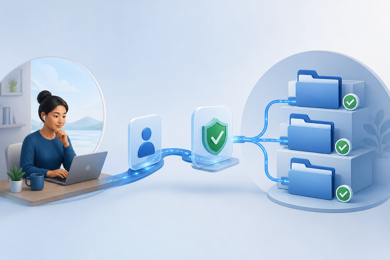How to design a daily article queue entry for a Philippines virtual assistant editorial illustration