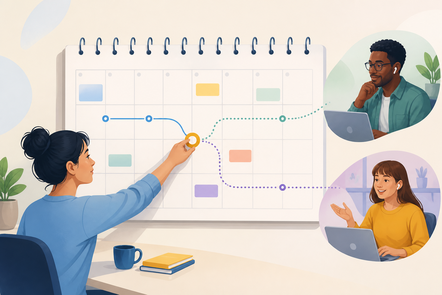 How to recover a stale content queue with a Philippines virtual assistant editorial illustration